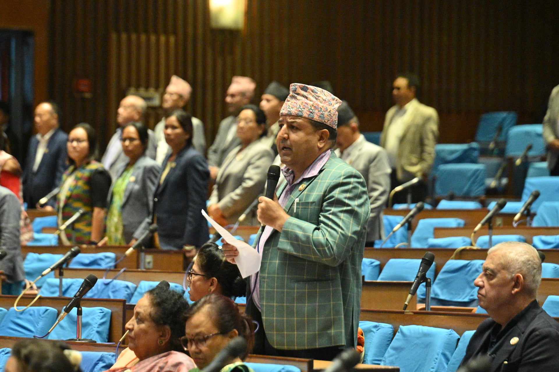 कानुन समितिको बैठक बहिष्कार गर्ने सांसद सुनिल शर्माको घोषणा